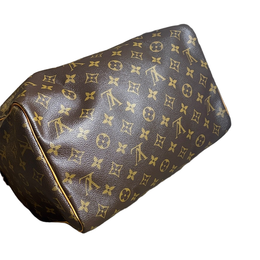 Louis Vuitton Speedy 30 Monogram Canvas| Dust Bag,Lock & Key| Authentic - Picture 6 of 16